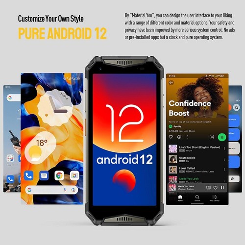 Ulefone Armor 20WT Netzwerkradio Zello 12GB+256GB DMR UHF PTT Walkie Talkie - Bild 21 von 23