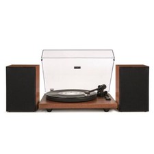 Crosley C62 Vinyl Record Player with Speakers and Bluetooth - Audio Turntables