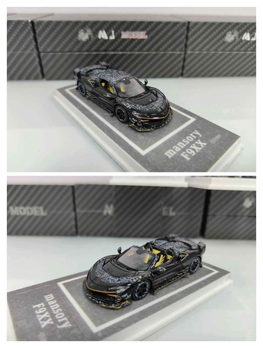 New MJ 1:64 Mansory F9XX Hardtop/Convertible Diecast Car Models Collection Gifts - Picture 29 of 30