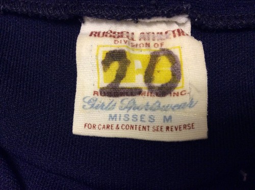 Chaqueta Uniforme Escolar Atlético Russell Vintage Años 60 Años 70 Azul y Dorado C Chelsea - Imagen 3 de 4