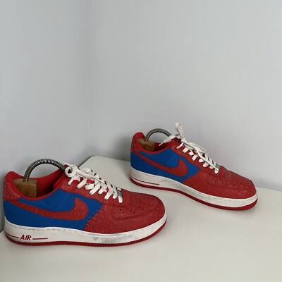 Size 11 - Nike Air Force 1 Photo Blue Hyper Red for sale
