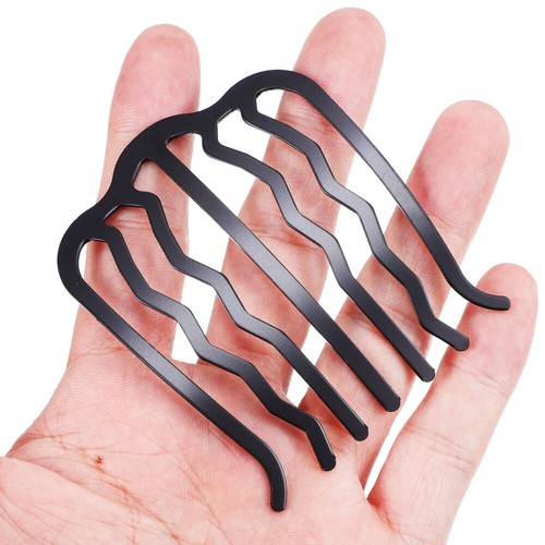 6 Pcs Hair Comb Clips Metal Hair Comb Hair Side Combs Women Hair Styling Tool - Picture 10 of 11