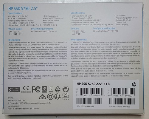NEW - HP Pavilion SSD S700 Drive 1TB 778192-005 778190-005 762990-005 2.5" - Picture 6 of 143