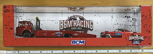 M2 Machines B&M 1970 Ford C-600 & 1966 Ford Mustang Gasser R44 New In Box - Bild 1 von 9