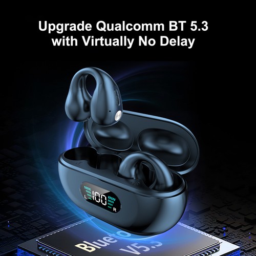 YYK-Q80 Headphones with Earhooks Built-in 350mAh J3G1 - Picture 6 of 12