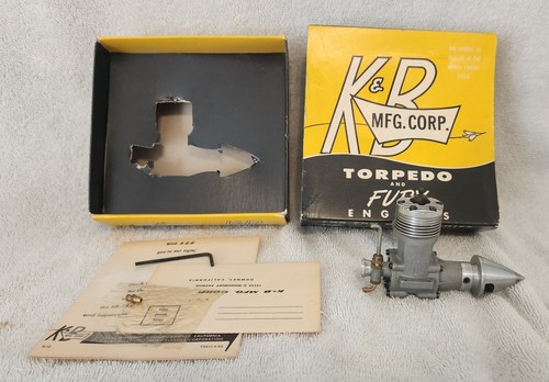 K&B TORPEDO 15R SERIES 61 SPEED ENGINE, NIB!