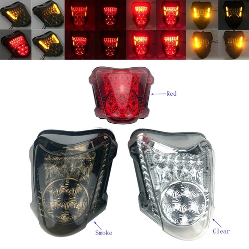 For 2008-2019 Suzuki Hayabusa GSX1300R LED Turn Signals Blinker Brake Tail Light - Picture 10 of 10