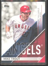 2017 Topps MLB Awards Mike Trout Los Angeles Angels #MVP-1