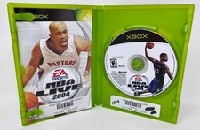 Xbox NBA Live 2004 Video Game EA Sports with Booklet and Original Case