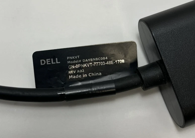Genuine Dell Mini DisplayPort to VGA Adapter/Converter Cable DAYBNBC084-REF:A93 - Image 3 of 4