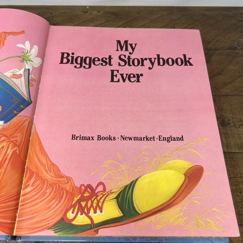 My Biggest Storybook Ever Vintage 1988 Hardcover Brimax Book England Illustrated - Picture 12 of 19