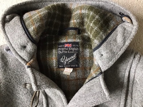 Gloverall Original English Duffle Coat Women's Size 6 Gray Wool Made in England - Picture 9 of 14