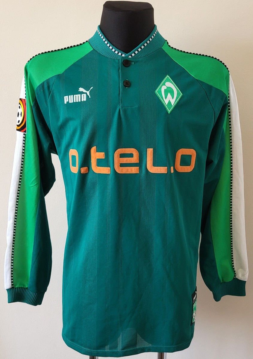 Werder Bremen 1997 - 1998 Home football Puma Long sleeve