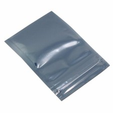 100Pc 6x9cm/2.4x3.5inch Antistatic Resealable Bag for SSD HDD Electronic Device