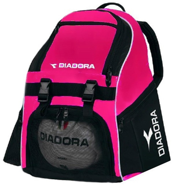 Diadora Squadra Backpack Soccer Bag Hot Pink Ebay Diadora Squadra Backpack Hot Pink Black Get It Fast