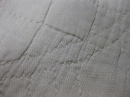 Hand Sewn Embroidered & Quilted Antique Vintage Nursery Rhymes Quilt Pink - Picture 7 of 8