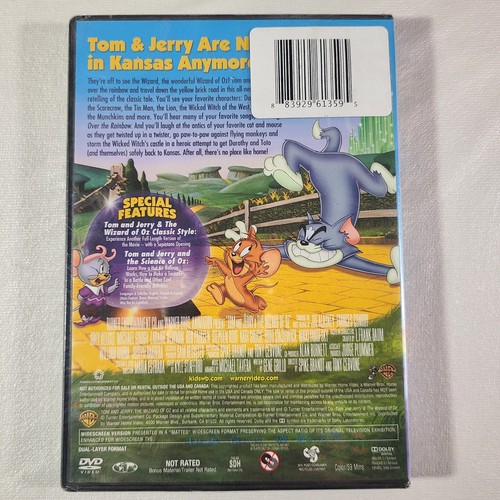 NWT Tom And Jerry & The Wizard of Oz Movie DVD Still Factory Wrapped - Picture 2 of 3