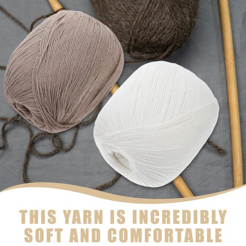 6 Balls Hand Woven Wool Yarn Hand Knitting Yarn Diy Crafts Sewing Yarn For - Picture 2 of 12