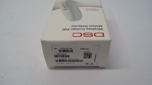 DSC PG9924 PowerG Wireless Curtain PIR Motion Detector New - Picture 2 of 2
