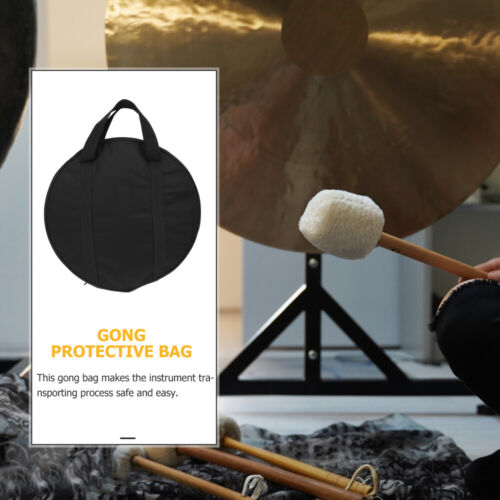 1PC Cross-Body Gong Bag Instrument Carrier Instrument Pouch Black Gong Bag - Picture 11 of 12