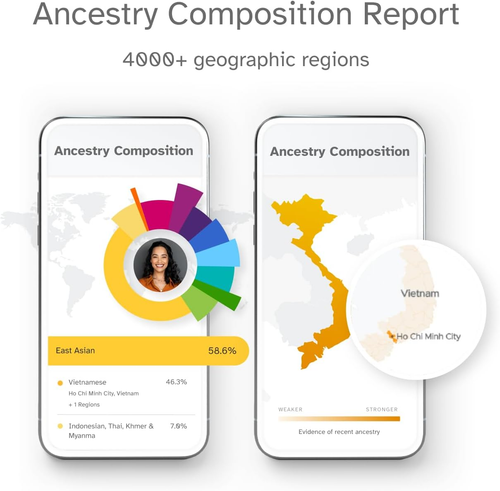 23andMe Ancestry Service DNA Test Kit with Personalized Genetic Reports EXP 2025 - Picture 5 of 12
