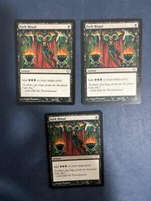 MTG 3X ICE AGE ART DARK RITUAL COLDSNAP ENGLISH MAGIC THE GATHERING BLACK