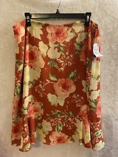 Norton Mcnaughton Skirt, Size 14, with Ruffle Bottom. NWT
