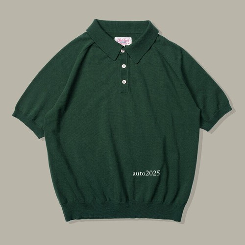 Vintage 100 % Baumwolle Herren Freizeit Kurzarm Strickkragen T-Shirt Kintwear Oberteil - Bild 21 von 47