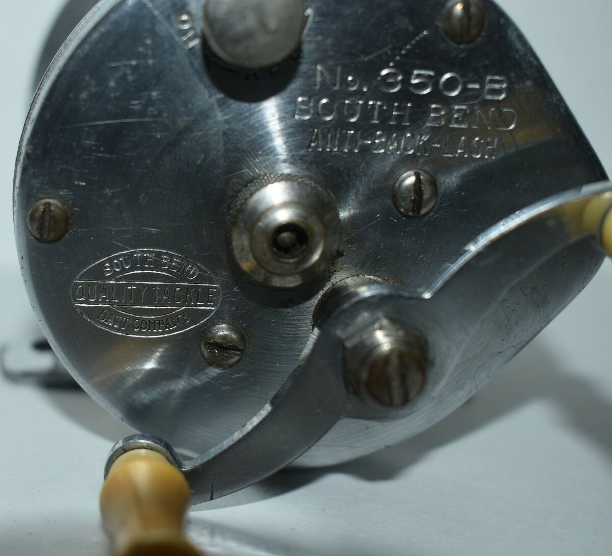 VINTAGE SOUTH BEND No 350-B Anti Backlash BAIT CASTING