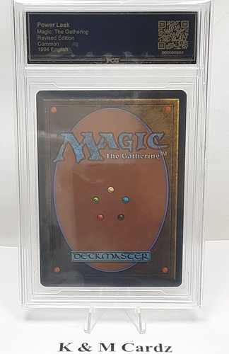 MTG - Revised - Power Leak - Graded - PCG 9.5 - Vintage - Picture 3 of 5