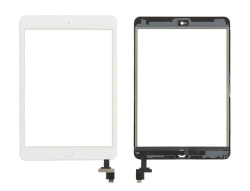 iPad Mini 1 & 2 A1432 A1454 A1455 A1489 A1490 A1491 Touchscreen Scheibe weiß - Bild 3 von 8