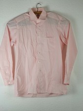 Olympus men's shirt pink slim line shirt 15.5"/39