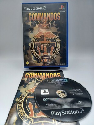 Commandos 2 - Men Of Courage / Ps2 (Sony PlayStation 2, 2002) 