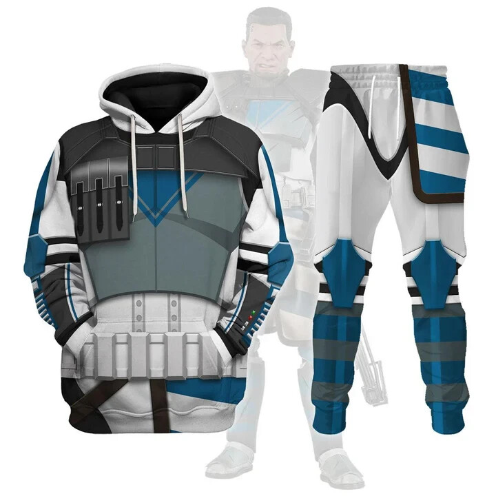 Fives Costume Hoodie Pants, Star Wars Shirt Tracksuit US Size
