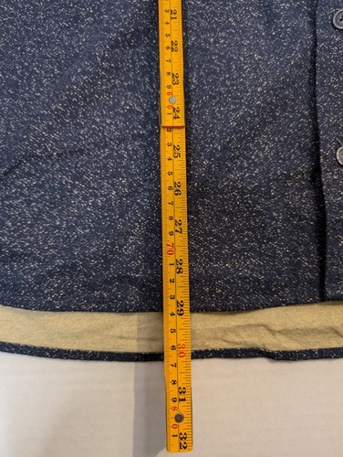 Freedom Foundry Button Up Fleece Jacket Blue Long Sleeve Men's XL NWT - Picture 4 of 12