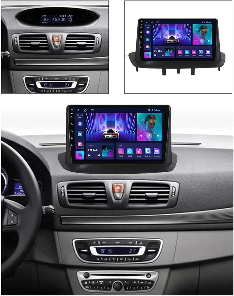 2+64GB Android 15 Autoradio Für Renault Megane 3 2009-2014 Apple Carplay GPS 9in - Bild 4 von 4