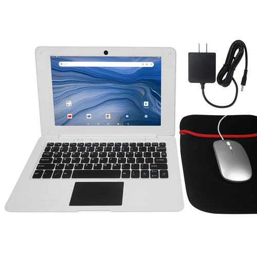 T&C 10.1" Inch Portable Kids Laptop Computer Powered by Linux-Android 12 OS, Blu - Picture 10 of 12