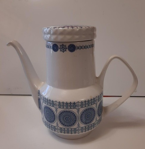  PONTESA, Castillian Collection Coffee Pot, Genuine Ironstone, Granada, Spain