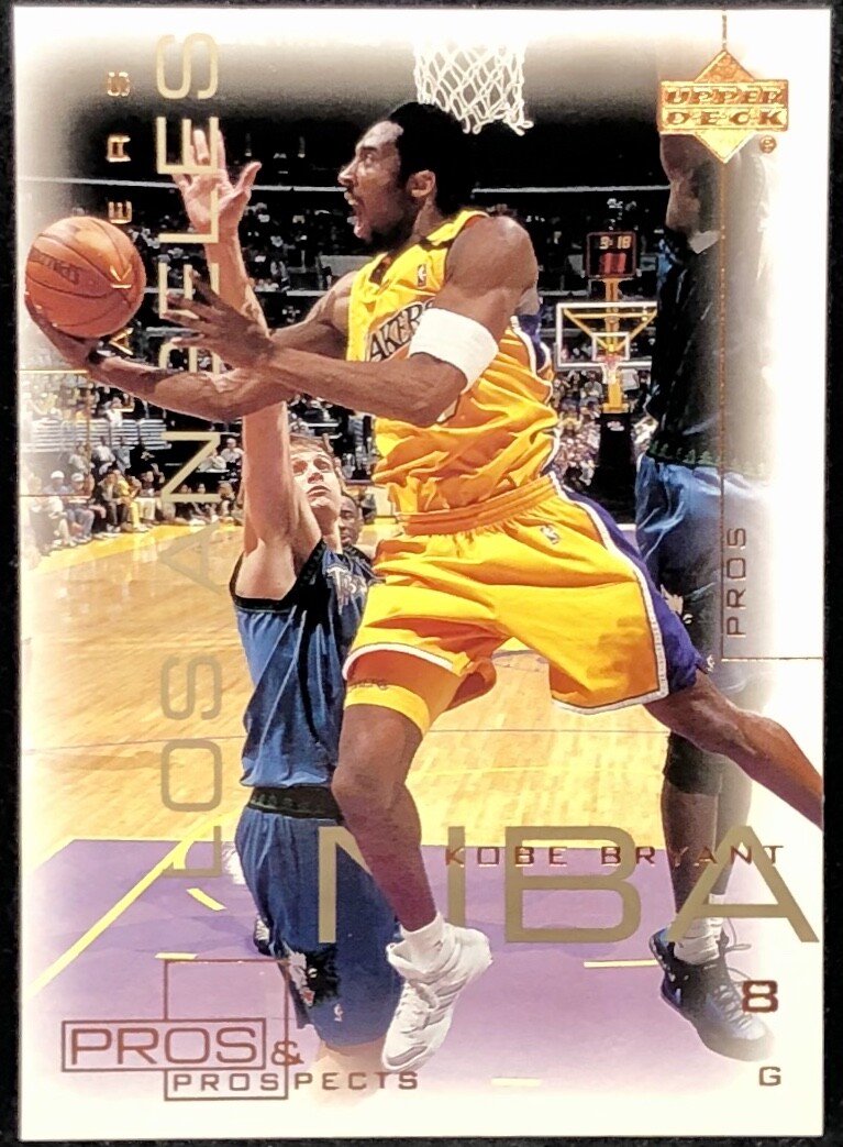 KOBE BRYANT 01-02 Upper Deck UD Pros & Prospects #37 BASE