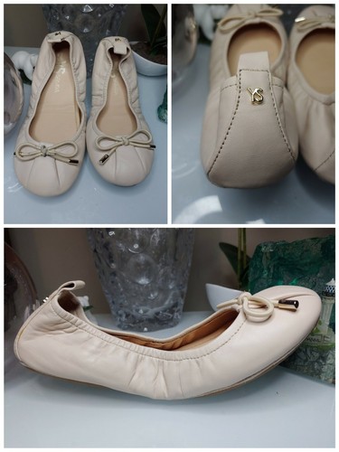 Yosi Samra Sheila Womens Foldable ballet Flats 5 Bow tie Buy it Now SHIPS FAST!