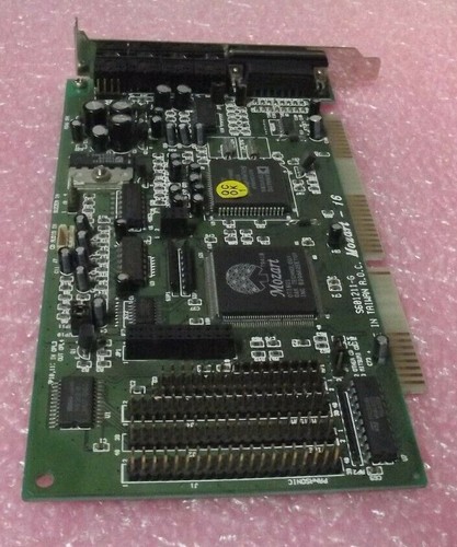 Mozart 16 S601211-G Wave Table YAMAHA AD1848KP ISA Sound Music Audio Card - Picture 3 of 4