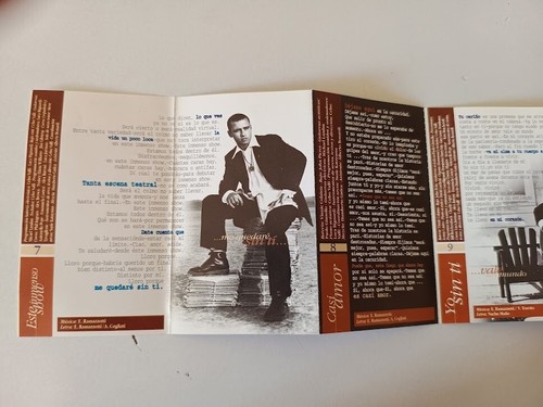 Eros Ramazzotti Donde Hay Musica Cassette Tape Argentina Pressing NM Condition - Picture 7 of 8