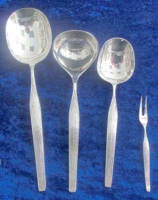Robbe /& Berking Karat Besteck 6 x Gabel Menügabel Speisegabel Nr.4400//08.19k