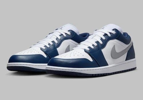 Nike Air Jordan 1 Low Midnight Navy 553558-141 Men's Sizes