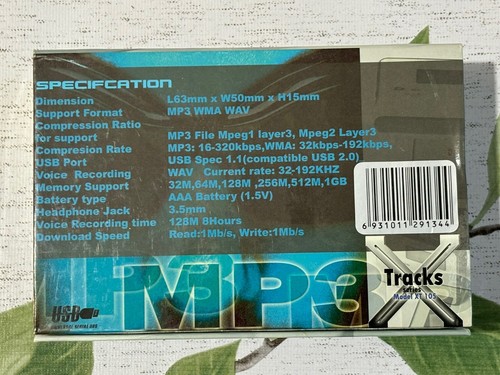 Sum Vision SD + MMC MP3 Player / Reader Tracks Series Model XT 105 **BRAND NEW** - Picture 2 of 4
