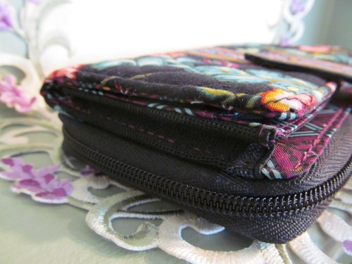 NWT Vera Bradley Wallet Iconic RFID Combo Wristlet in Vines Floral Pattern - Picture 4 of 19