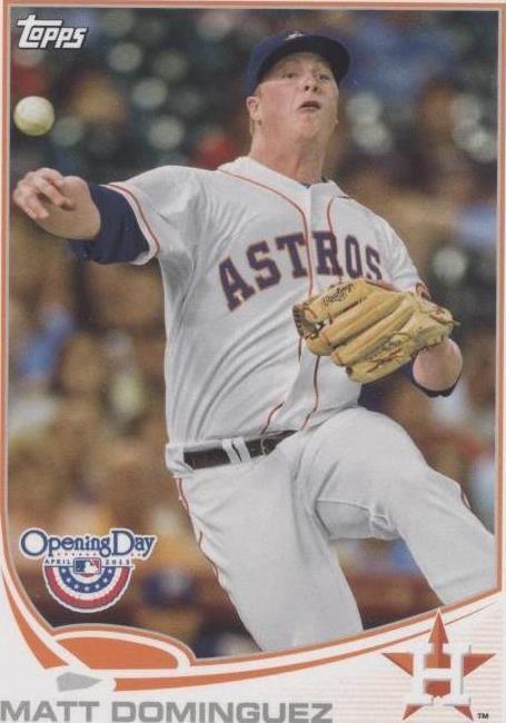 2013 Topps Opening Day - Matt Dominguez #4 - 1 of 1