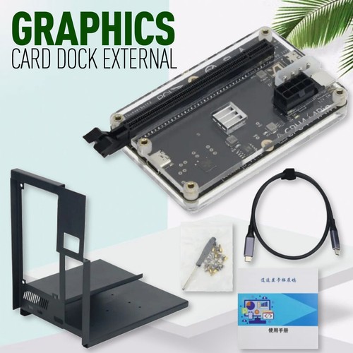 Graphics Card Dock External GPU Dock&23.6" USB4 Data Cable Bracket for ATXDX. - Picture 11 of 19