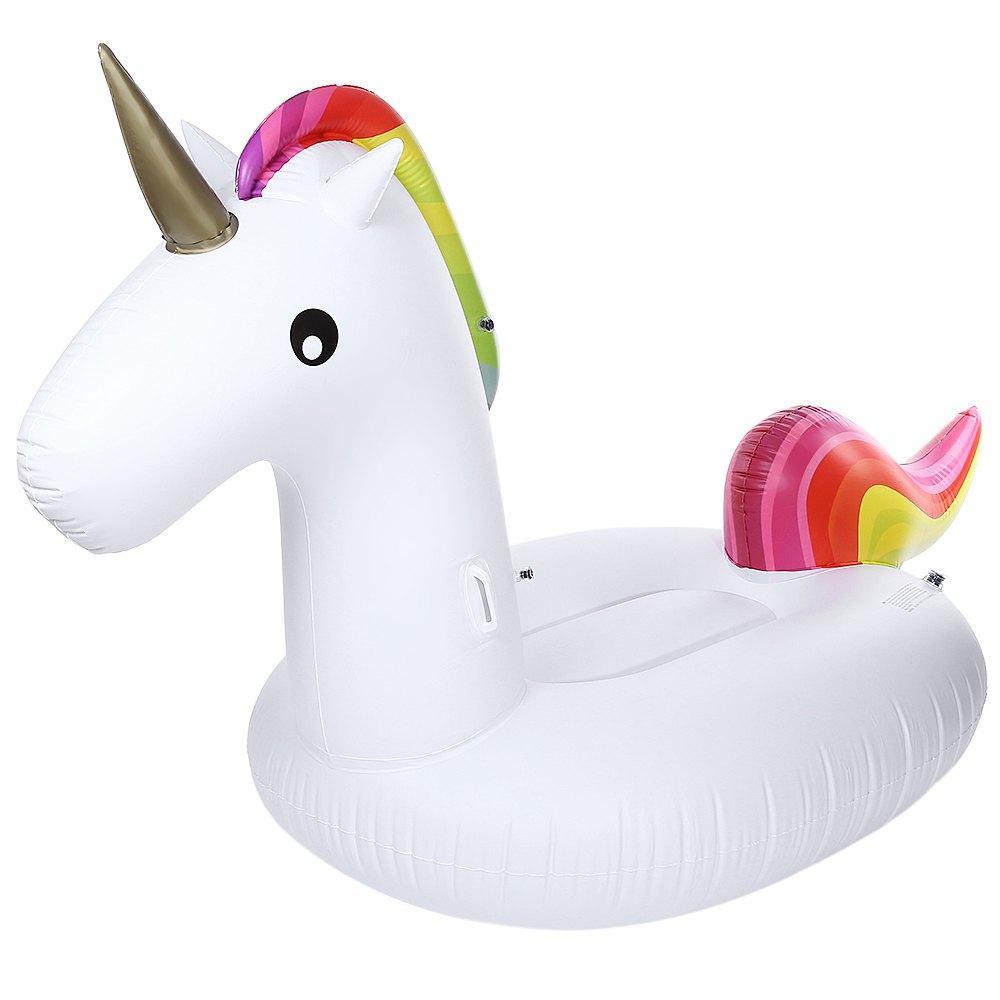 2.75m Géant Gonflable Unicorn Eau Flotteur Été Piscine Matelas Plage Amusant Amusant Plage 991d97 2.75m Géant Gonflable Unicorn Eau Flotteur Été Piscine Matelas Plage Amusant Amusant Plage 991d97