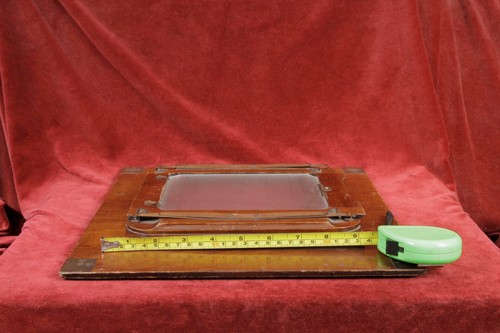 1/2 plate reducing back recess square 12 inch / 30cm sq outside ground & glass - Picture 4 of 4
